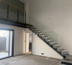 Passerelle + escalier